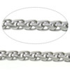 Stainless Steel Wheat Chain, original color, 3.7mm, Approx 