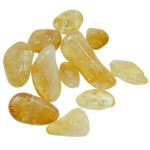 composant de pendentif en gemme, perles de citrine, Novembre Birthstone, 11-62mm, Vendu par kg