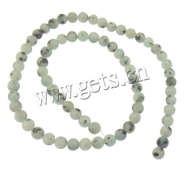 Perles Lotus Jasper , Rond, multiple tailles pour le choix, Trou:Environ 1.5mm, Longueur:Environ 15 pouce, Vendu par brin