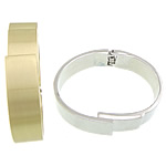 Fashion bracelet en alliage Zinc, alliage de zinc, Placage, plus de couleurs à choisir, 15mm Environ 7 pouce, Vendu par PC