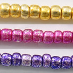 Round Japanese Seed Beads, Стеклянный, Круглая, Много цветов для выбора, класса AAA отверстие:Приблизительно 1mm, Приблизительно 13000ПК/сумка, продается сумка