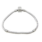 Stainless Steel European Bracelet Chain, original color, 2mm Approx 7 Inch 