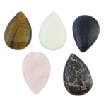 Cabochons en pierres précieuses, pierre gemme, dos plat & mélangé Vendu par PC