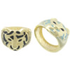 Enamel Zinc Alloy Bangle, Tiger, gold color plated 53mm Approx 7.5 Inch 