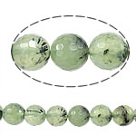 Prehnite Beads, Natural Prehnite, Round, natural, faceted Approx 1.5mm Inch 