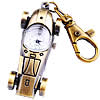 Keychain Watch, Zinc Alloy, with Glass, Car, plated 