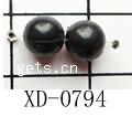 Solide Acryl Perlen, rund, keine, 6mm, ca. 4000PCs/Tasche, verkauft von Tasche