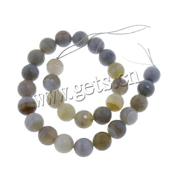 Natural Lace Agate Beads, Round, more sizes for choice, grey, Hole:Approx 1.5mm, Length:Approx 15 Inch, Sold By Strand