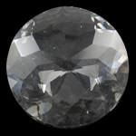 CRYSTALLIZED™ Crystal Cabochon, Flat Round, flat back & faceted 