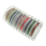 Латунная проволока, Медь, плакированный, разноцветный, 0.3mm, 10ПК/Лот, 10м/PC, продается Лот