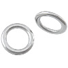 Zinc Alloy Jump Rings, Donut, plated 1.6mm Approx 6.2mm 