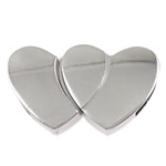 Zinc Alloy Magnetic Clasp, Heart, nickel, lead & cadmium free Approx 
