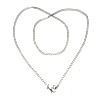 Halskette, 304 Edelstahl, plattiert, Kastenkette, keine, 2.5x1.9x1.7mm, 12x6x3.8mm, Länge:ca. 21 ZollInch, verkauft von Strang