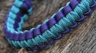 Survival Bracelets, Nylon Cord, more colors for choice, Sold By Strand