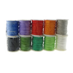 Nylongarn, Nylonschnur, gemischte Farben, 0.8mm, 10PCs/Menge, 10m/PC, verkauft von Menge