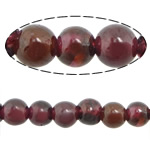 Perles en pierre grenat naturelles, Rond, Janvier Birthstone & multiple tailles pour le choix pouce, Vendu par brin