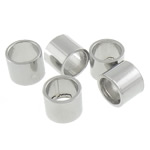 Stainless Steel Tube Beads, original color Approx 4mm 