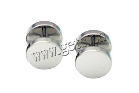 Stainless Steel Ear Piercing Jewelry, Barbell, more sizes for choice, Sold By Pair