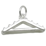 Sterling Silver Tool Pendants, 925 Sterling Silver, Hanger, plated Approx 3.8mm 