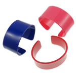 Bracelets manchette acrylique, couleur solide, plus de couleurs à choisir Vendu par PC