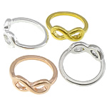 Zinc Alloy Finger Ring, plated cadmium free, 7mm, US Ring 