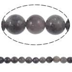 Natürliche Amethyst Perlen, rund, Februar Birthstone, 8mm, Bohrung:ca. 1.5mm, Länge:15.6 ZollInch, ca. 49PCs/Strang, verkauft von Strang