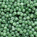 perle en jadéite , jade, Rond, naturel, lisse Environ 1-2mm, Vendu par PC
