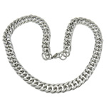 Fashion Stainless Steel Necklace Chain, original color Approx 24 Inch 