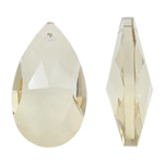 Imitation CRYSTALLIZED™ Crystal Pendants, Teardrop, faceted Approx 1.5mm 