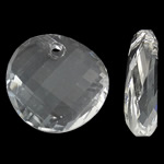 Imitation CRYSTALLIZED™ Crystal Pendants, Twist, faceted Approx 