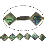 Abalone Shell Beads, Rhombus Approx 1mm Approx 16 Inch, Approx 