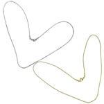 Mode Edelstahl Halskette Kette, keine, 1mm, Länge:ca. 18 ZollInch, verkauft von Strang