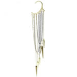 Earring Cuff and Wraps, Zinc Alloy, Spike, plated 