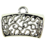 Zinc Alloy Bail Beads, Dome, plated, hollow nickel, lead & cadmium free Approx 4mm 