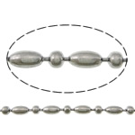 Stainless Steel Ball Chain, original color 3.2mm 
