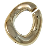 Acrylic Linking Ring, Oval, UV plating, open Approx 