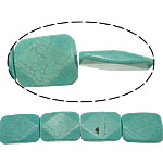 Dyed Natural Turquoise Beads, Dyed Turquoise, slab, faceted, green Approx 2-3mm Approx 16 Inch 
