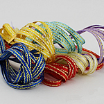 Satinband, einzelseitig, gemischte Farben, 3mm, 100Taschen/Menge, 10m/Tasche, verkauft von Menge