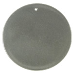 Tag en acier inoxydable, Acier inoxydable 304, Plat rond, Personnalisé, couleur originale Environ 1mm, Vendu par PC[