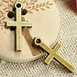 Zinc Alloy Cross Pendants, plated Approx 1mm, Approx 