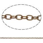 Brass Coated Iron Chain, Copper Coated Iron, oval chain nickel, lead & cadmium free 