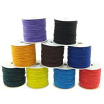 Elastisches Garn, elastischer Faden, mit Kunststoffspule, Korea importiert, gemischte Farben, 0.8mm, Länge:ca. 85 m, verkauft von PC