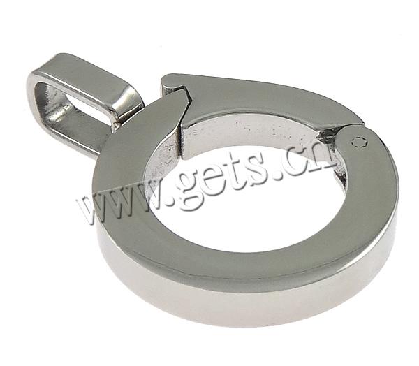 Stainless Steel Enhancer Bail, Customized, original color, 20x29x3mm, Hole:Approx 4x7mm, Sold By PC