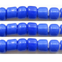 Opaque Glass Seed Beads, Drum, solid color Approx 1mm  