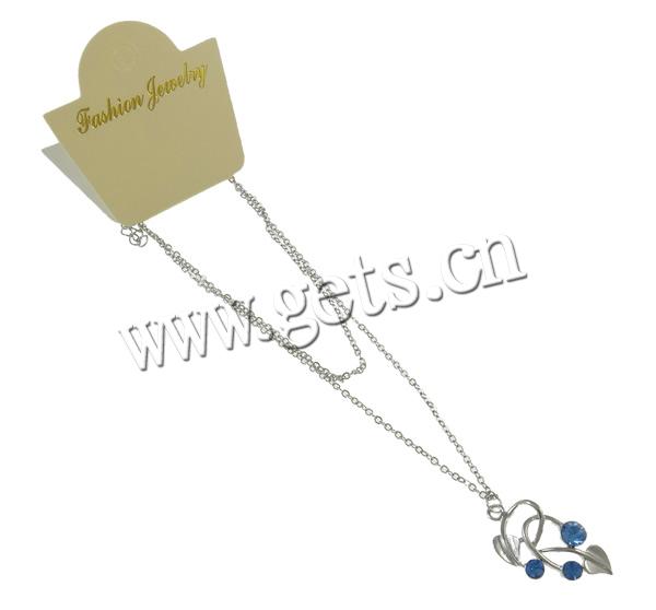 Necklace Display Card, Paper, Customized, 48x98mm, 1000PCs/Bag, Sold By Bag