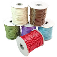 Cordón de algodón encerado, Cuerda de nylon encerado, más colores para la opción, 0.5mm, 5PCs/Grupo, 200patiospatio/UD, Vendido por Grupo