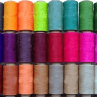 Cuerda de nylon encerado, cordón de nylon, más colores para la opción, 0.8mm, 260m/UD, Vendido por UD