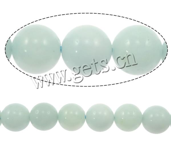 Green Aventurine Bead, Amazonite, Round, more sizes for choice, Grade A, Length:Approx 15 Inch, Sold By Strand