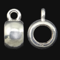 Perles de Bail en alliage de zinc , tambour, Placage, plus de couleurs à choisir, sans cadmium Environ 1.5mm, Diamètre inté Environ 4mm, Environ Vendu par kg