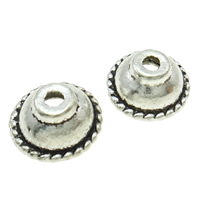Zinc Alloy Bead Caps, Dome, plated Approx 2mm 